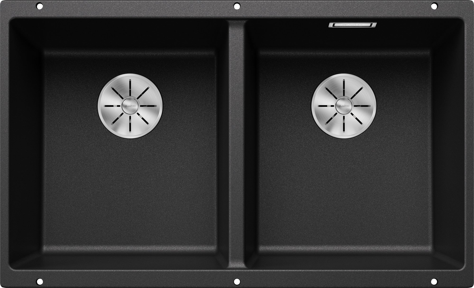 Chiuveta de bucatarie Subline 523574, silgranit antracit, 755 x 460 mm, Blanco